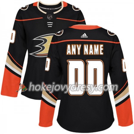 Dámské Hokejový Dres Anaheim Ducks Personalizované Adidas 2017-2018 Černá Authentic